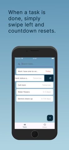 Tasks in a loop screenshot