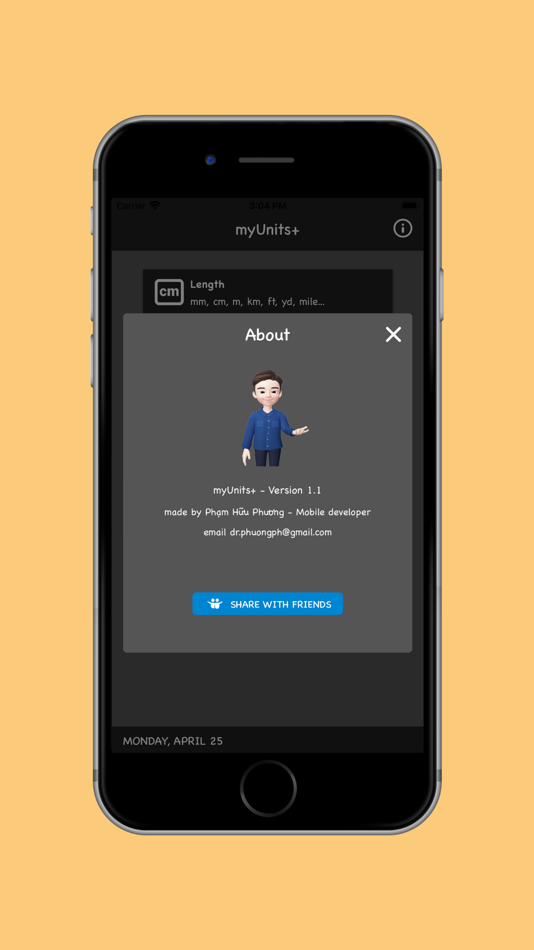 #2. myUnits+ (iOS) 由: Pham Huu Phuong