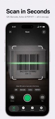 QR Barcode Scanner Reader Screenshot 5 of 6