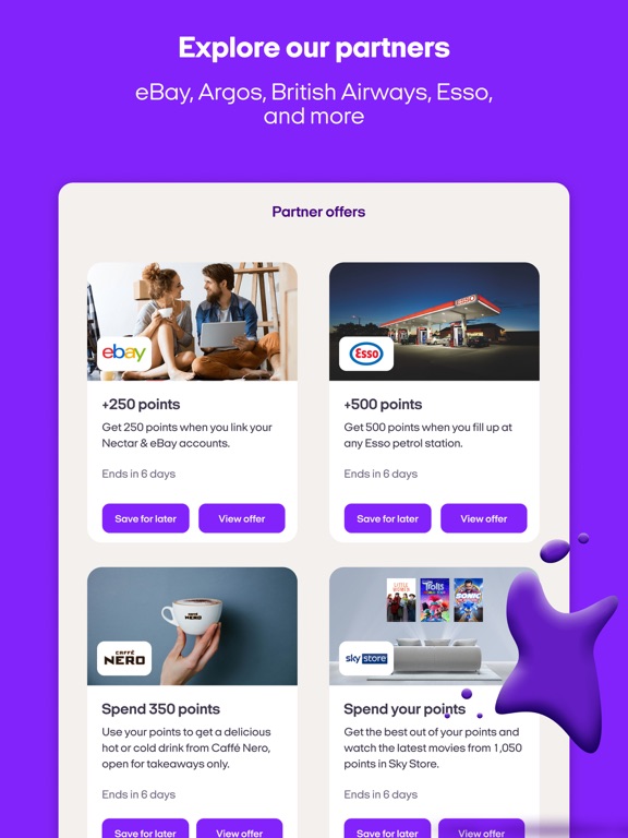 Screenshot #5 pour Nectar: Shop & Collect Points
