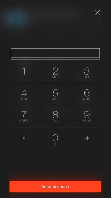 Placetel-Phone Screenshot