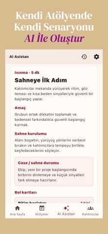 Yaratıcı Drama iPhone screenshot
