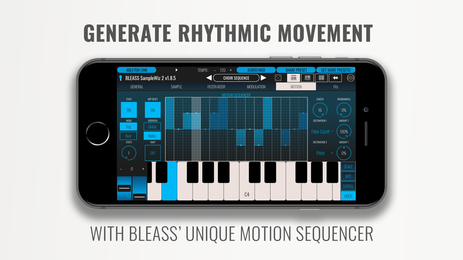 #2. BLEASS SampleWiz 2 (iOS) 由: BLEASS