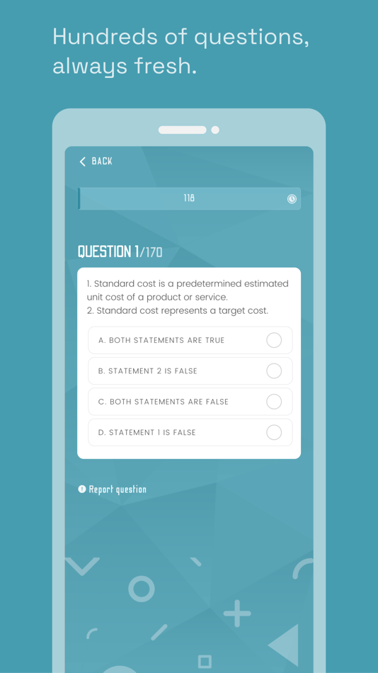 #2. ACCA F5 (PM) Quiz (iOS) By: Monynith Sovann