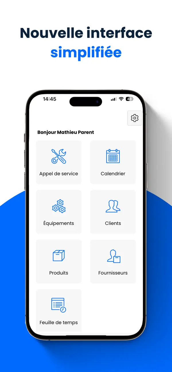 Screenshot #1 pour Servex Mobile