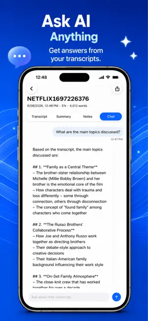 Whisper AI Transcription screenshot 4