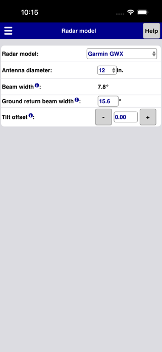 Radar Performance Screenshot 1 of 3