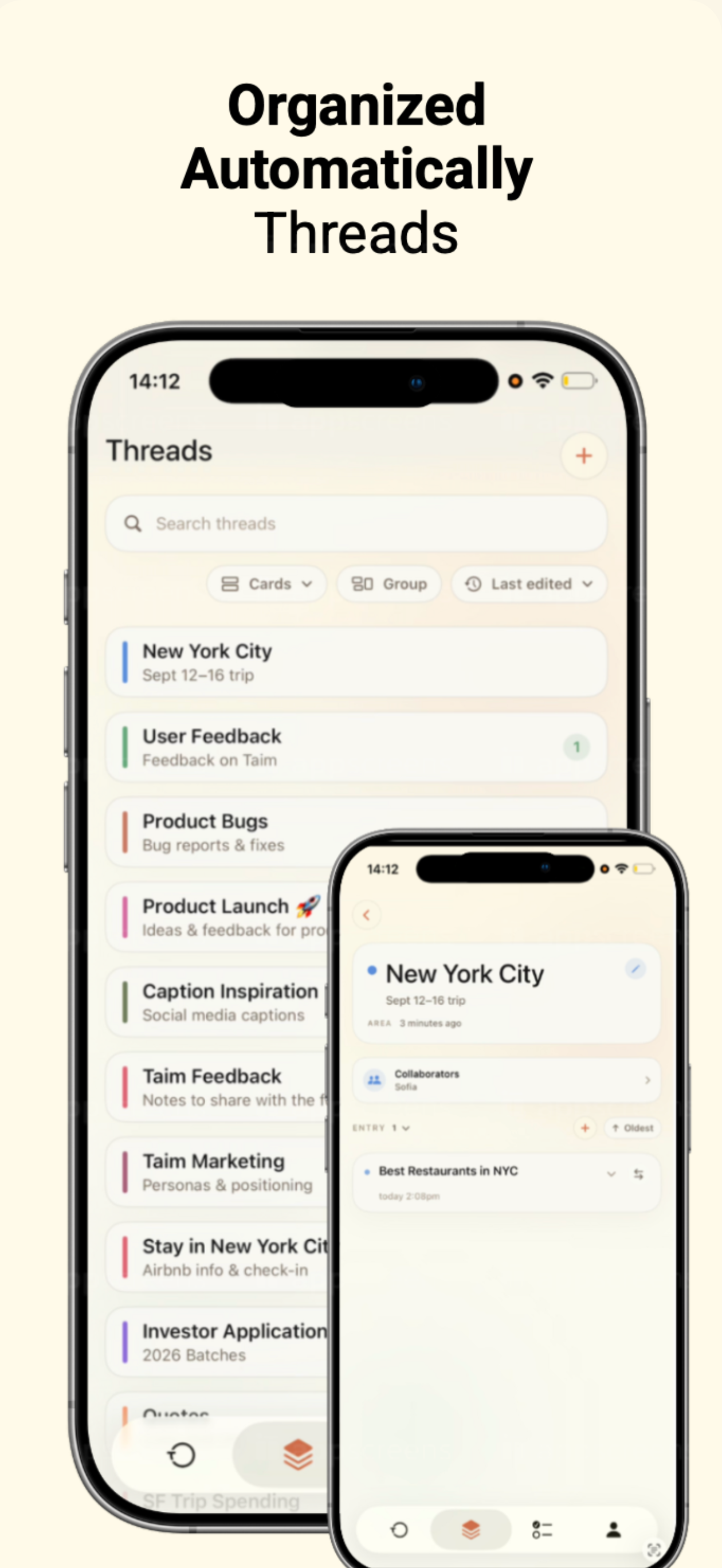 Taim - Your Personal Assistant screenshot 4