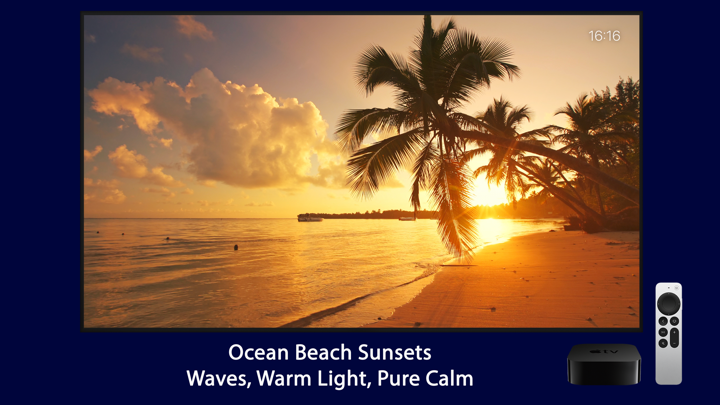 Screenshot #2 pour Sunset 4K: Nature Ambience