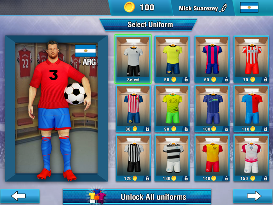Soccer League : Football Games iPad screenshot 8 - Games app