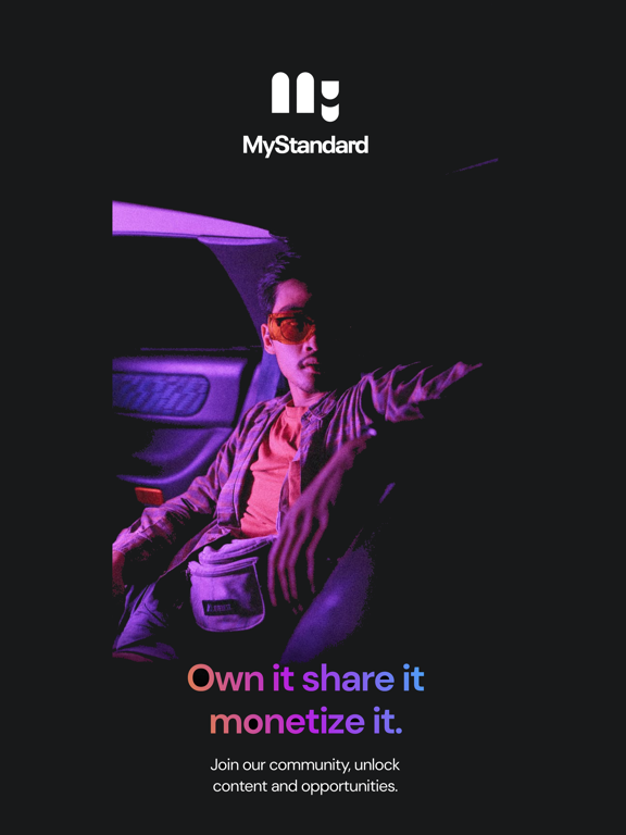 MyStandard iPad screenshot 1 - Business app