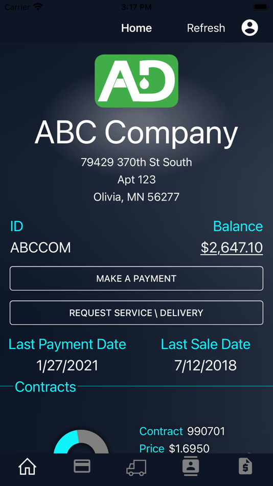 #2. American Distributing, Co. (iOS) 由: Rural Computer Consultants, Inc.