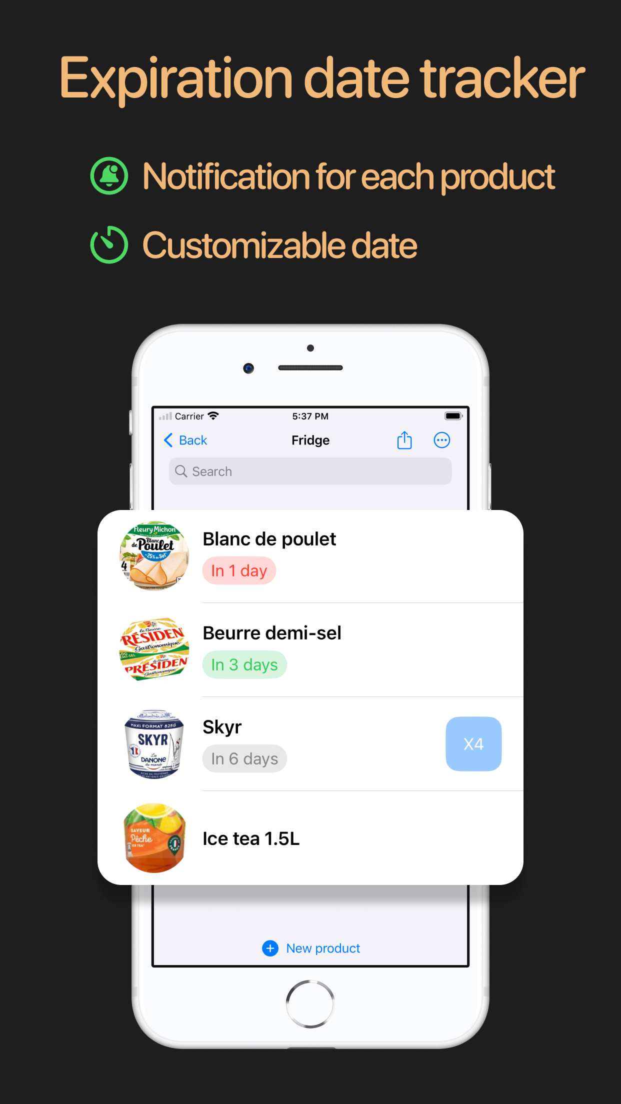 Pantry inventory - FridgeBuddy