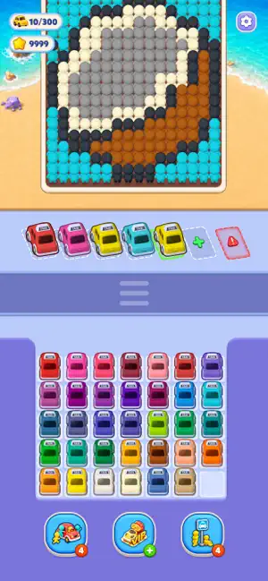 Car Queue Puzzle: Traffic Sort screenshot 2