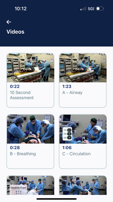 ACS MyATLS Screenshot