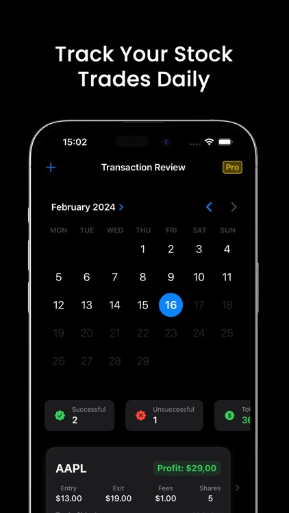 Stock Trading Tracker Journal