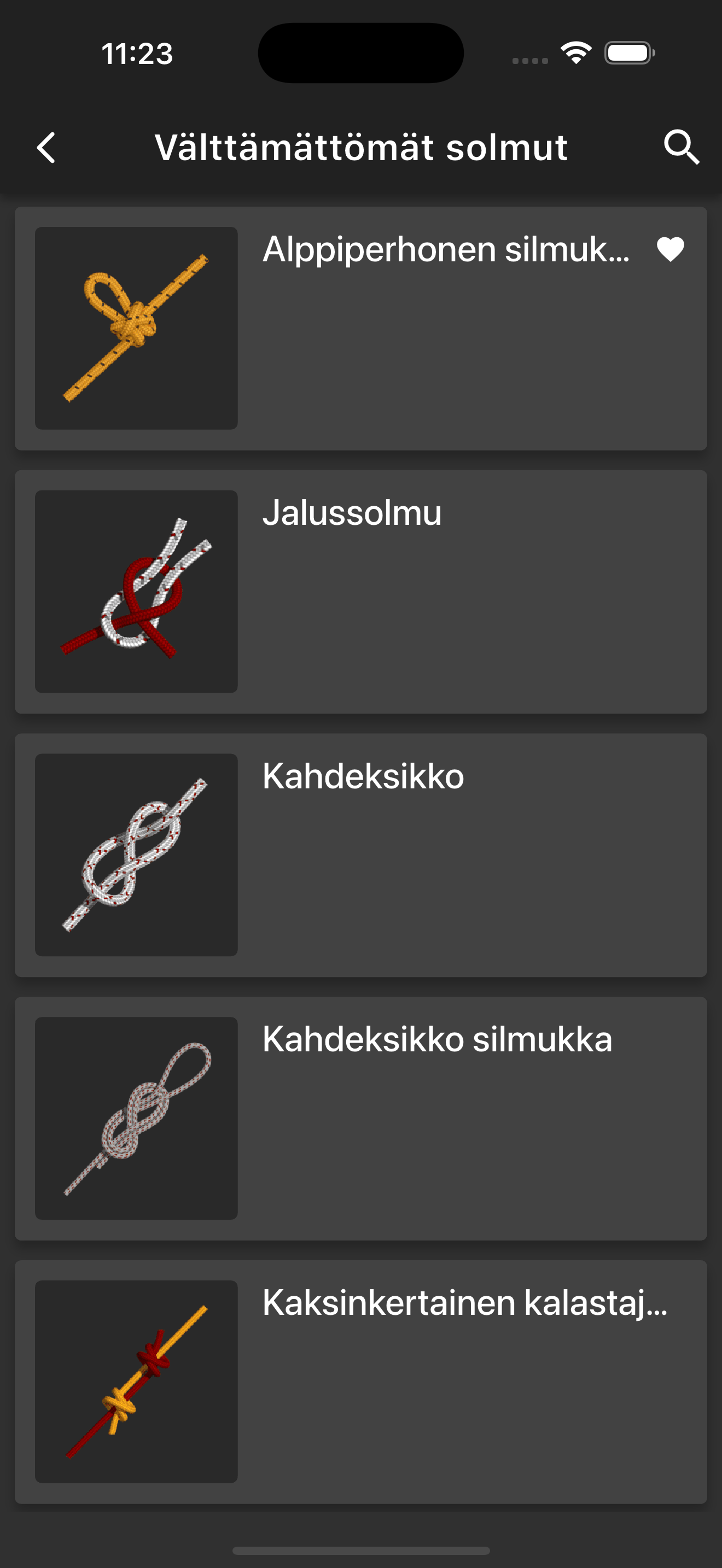 Solmuja 3D (Knots 3D)