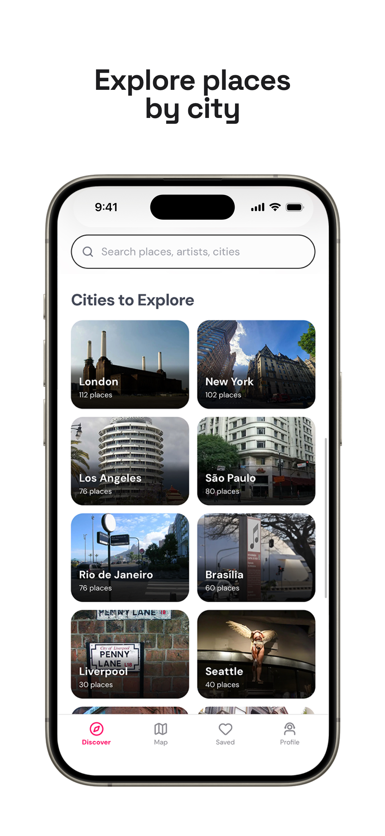 B-Side Map: Music Travel Guide screenshot 3