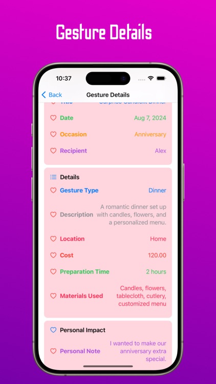 Romantic Moments History screenshot-4