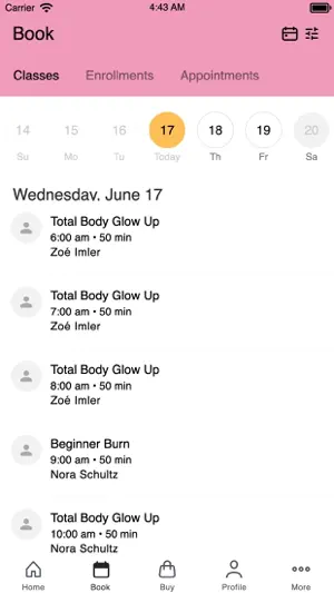 Glow Pilates Studio screenshot 2