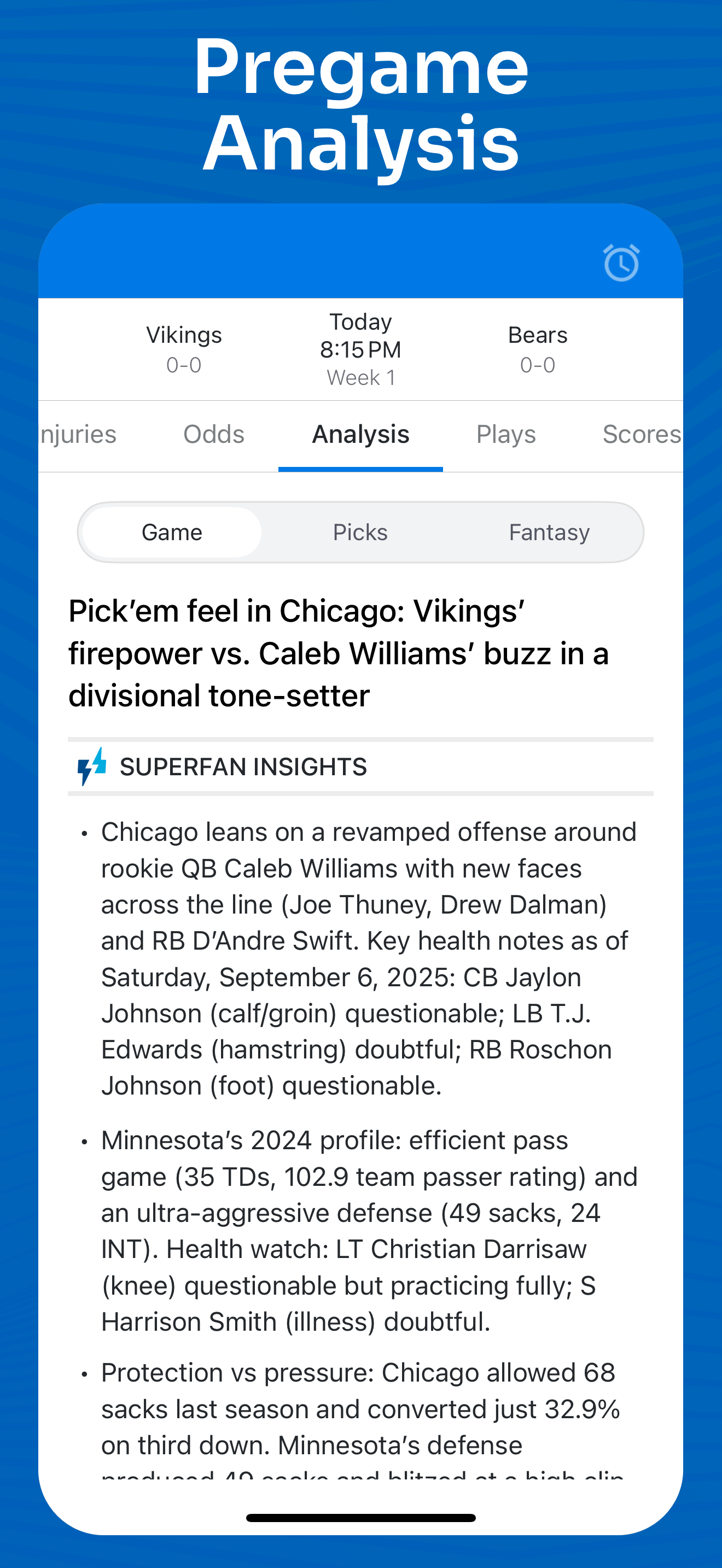 Superfan Sports: NFL Football