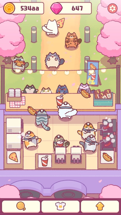 Cat Snack Bar: Food Games