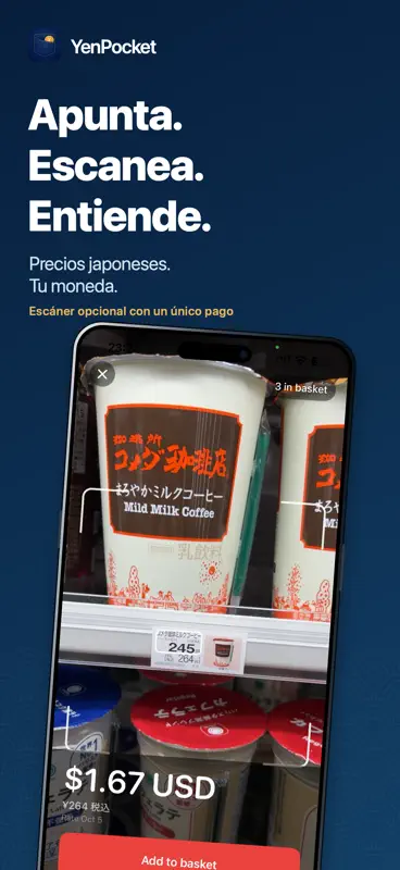 YenPocket: conversor de yenes screenshot 2 of 6