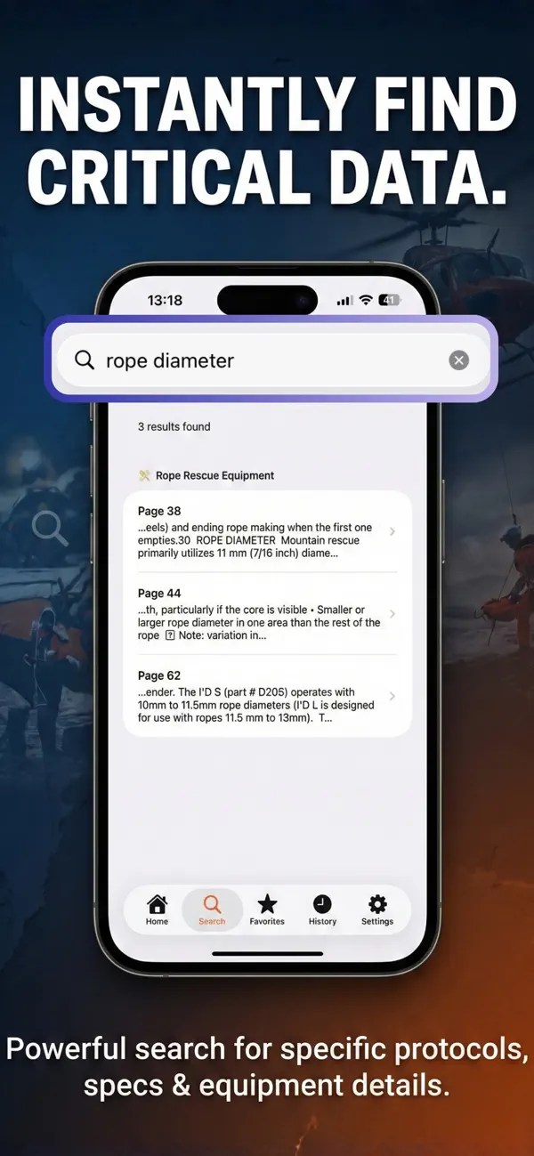 #3. Technical Rescue Field Guide (iOS) Podle: HATICE NUR ARI