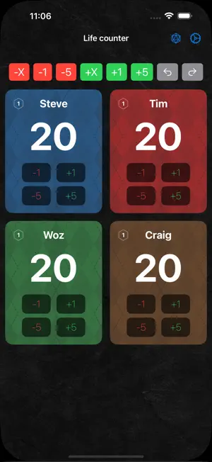 MTG - Life counter screenshot 1
