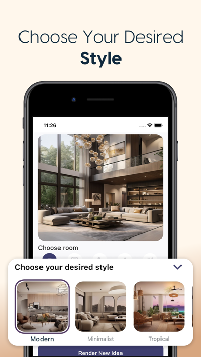 AI Interior Design Home Decor Screenshot