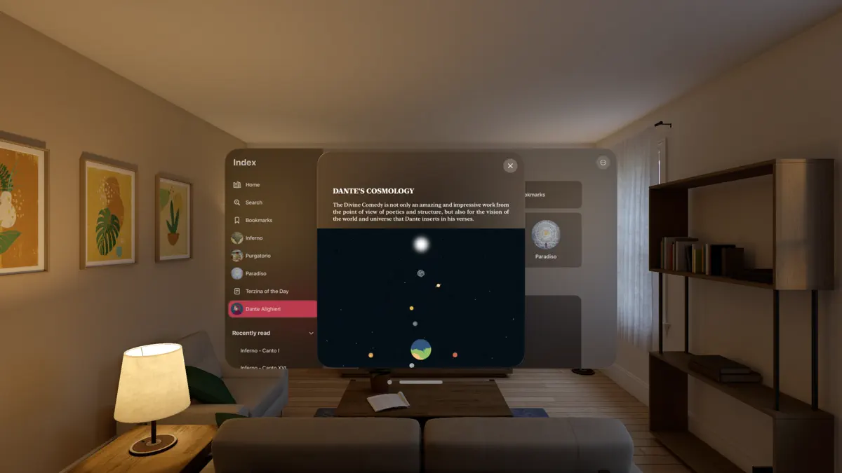 The Divine Comedy Eng-Ita screenshot 4