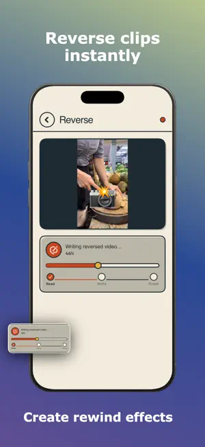 Reverse Video: Slow Motion screenshot 2