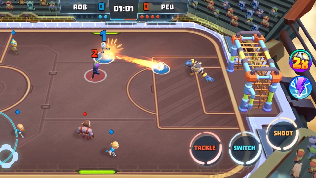 Goal Battle - Soccer Games screenshot 1