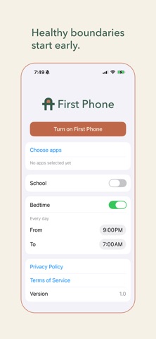 First Phone Screenshot 3 of 5