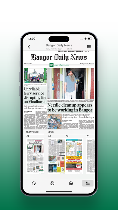 BDN e-edition Screenshot