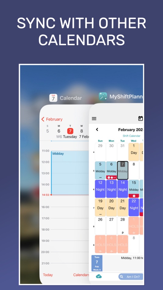 #5. My Shift Planner - Calendar (iOS) От: MyBuzz Technologies Limited