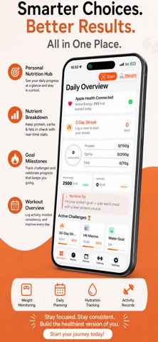 NutriTrack Pro - Calorie Coach Screenshot 1 of 9