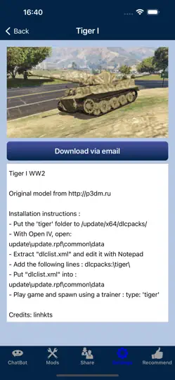 Screenshot von GTA5 -Mods(GTA V, GTAV, GTA 5) auf dem iPhone 5