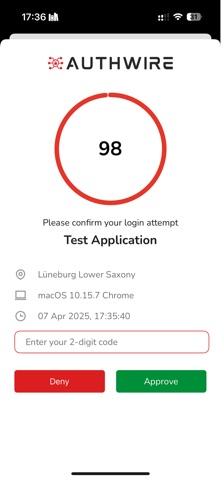 AuthWire Authenticator Screenshot 4 of 6