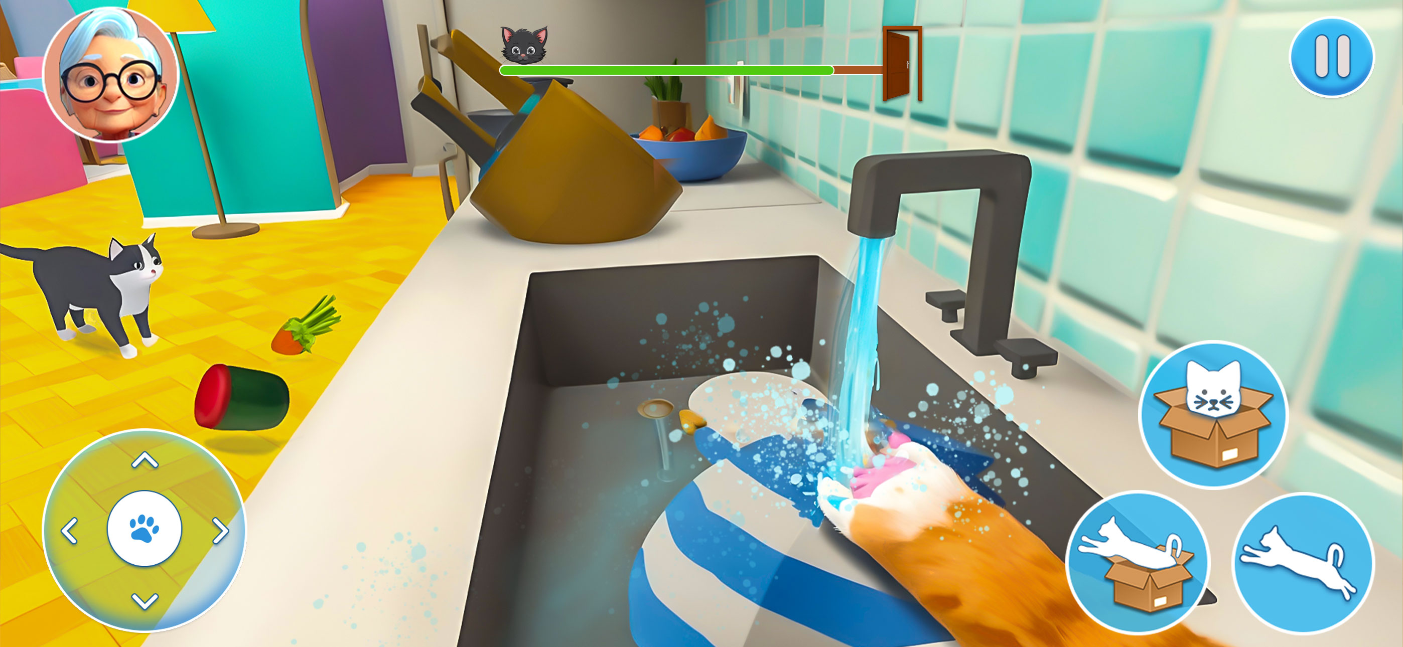 Naughty Cat Prankster