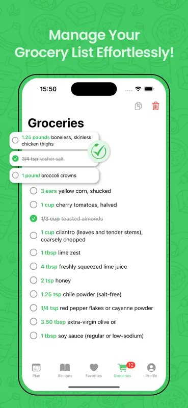 Recipe Hub: MeAl Planner Pro screenshot 3 of 6