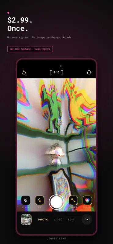 Liquid Lens screenshot 2 of 4