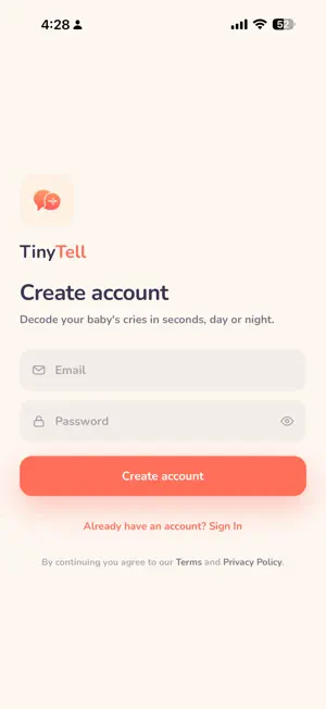 TinyTell screenshot 1
