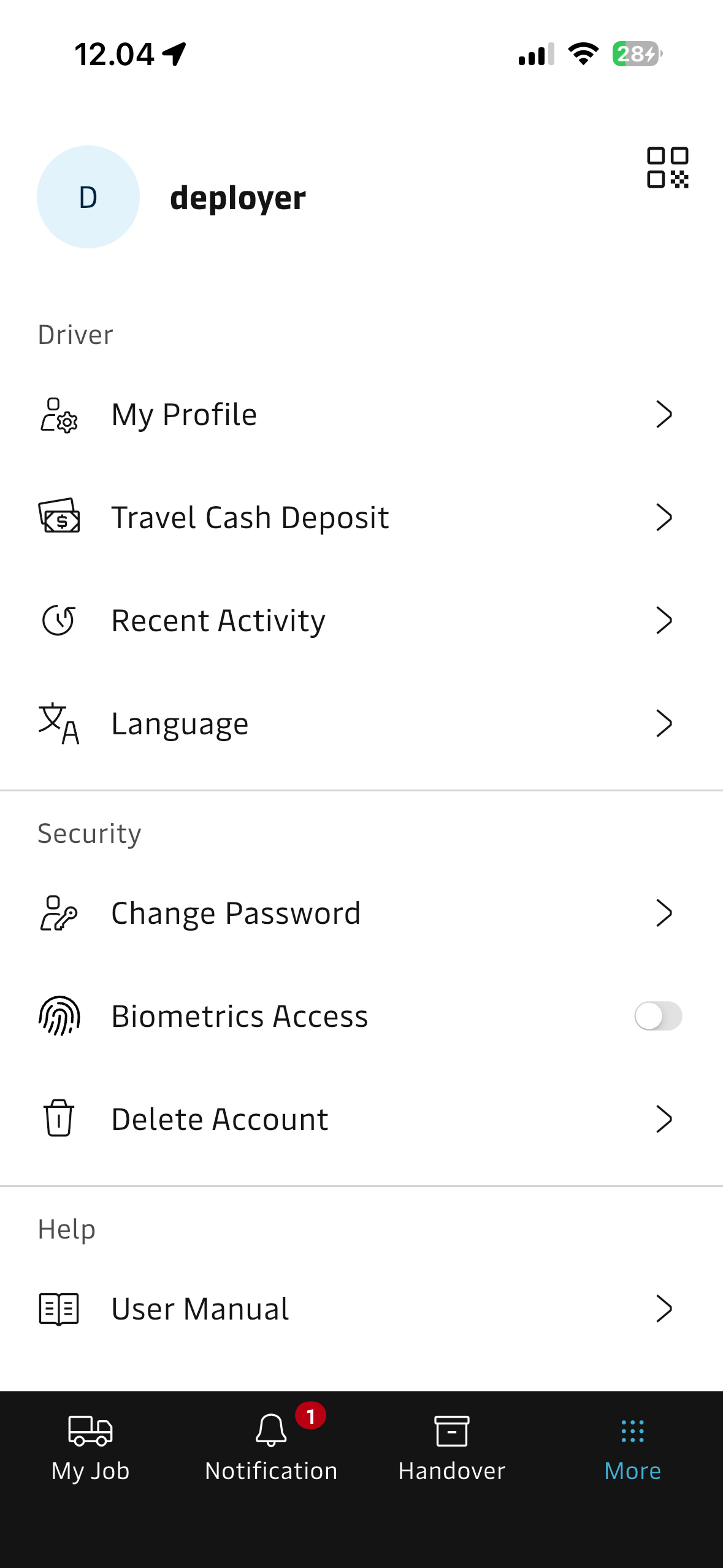 MTMS Mobile screenshot 2