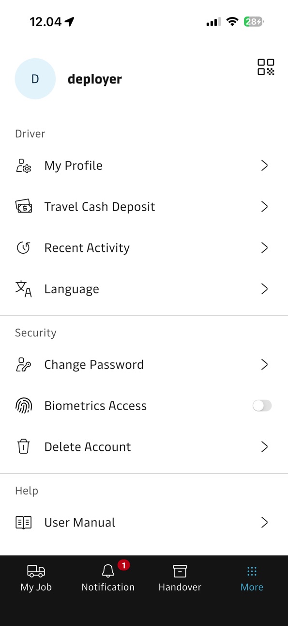 iPhone screenshot