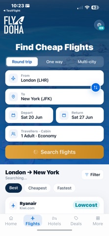 FlyDoha screenshot