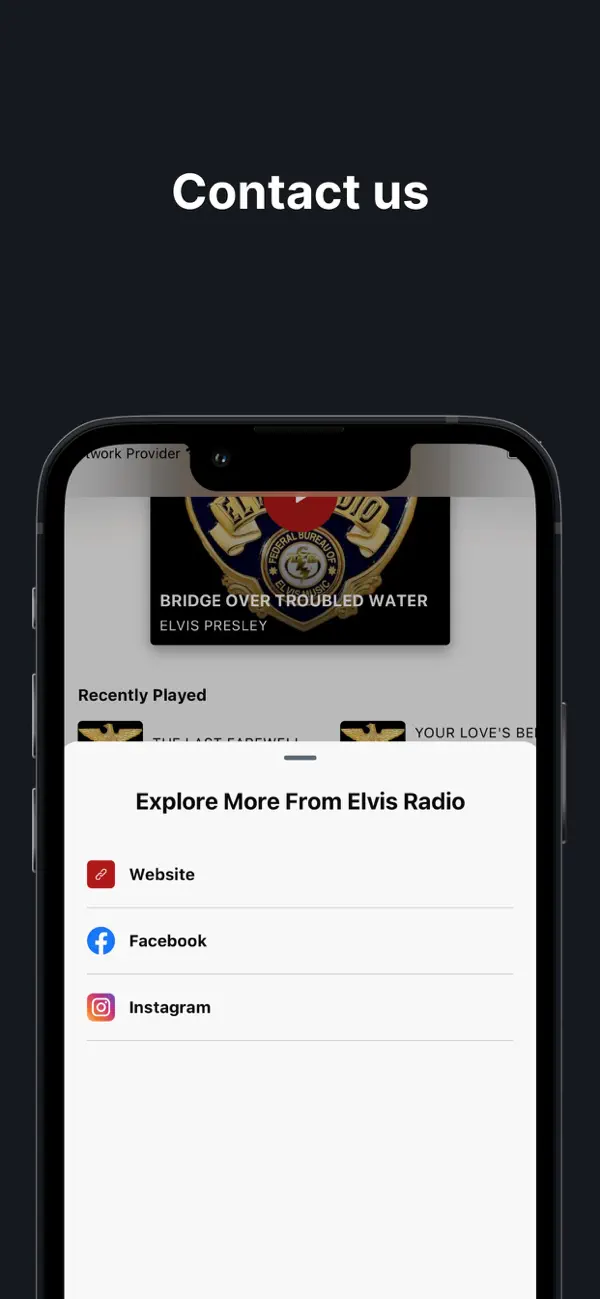 Screenshot #3 pour Elvis Radio
