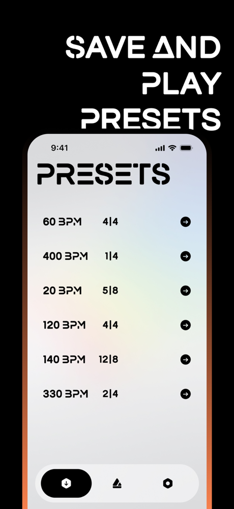 ProTempo Metronome Music Timer screenshot 3