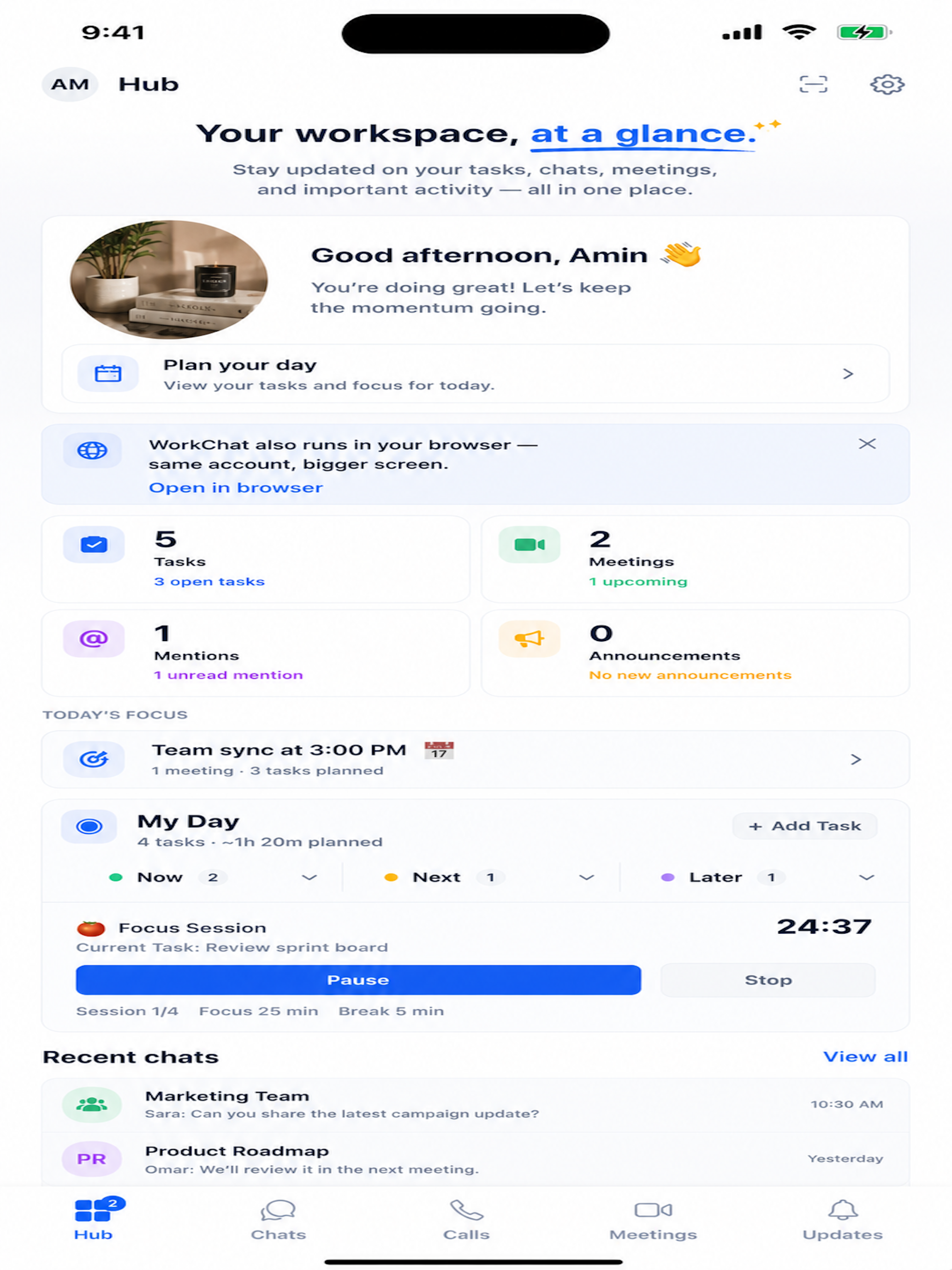 WorkChat — Team Messaging screenshot 12