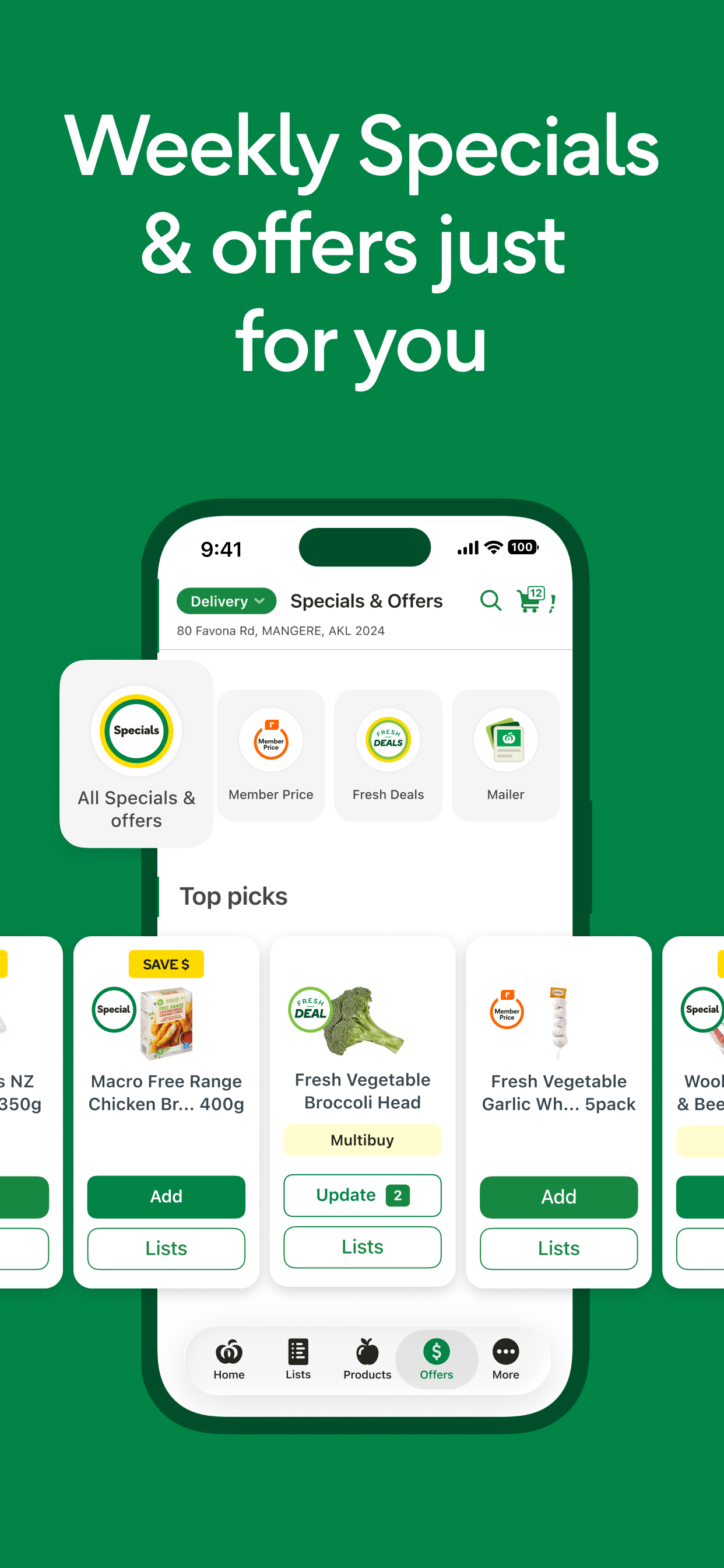 Woolworths NZ screenshot 2